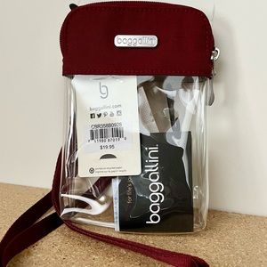 Baggallini Clear Stadium Mini Crossbody Phone Bag